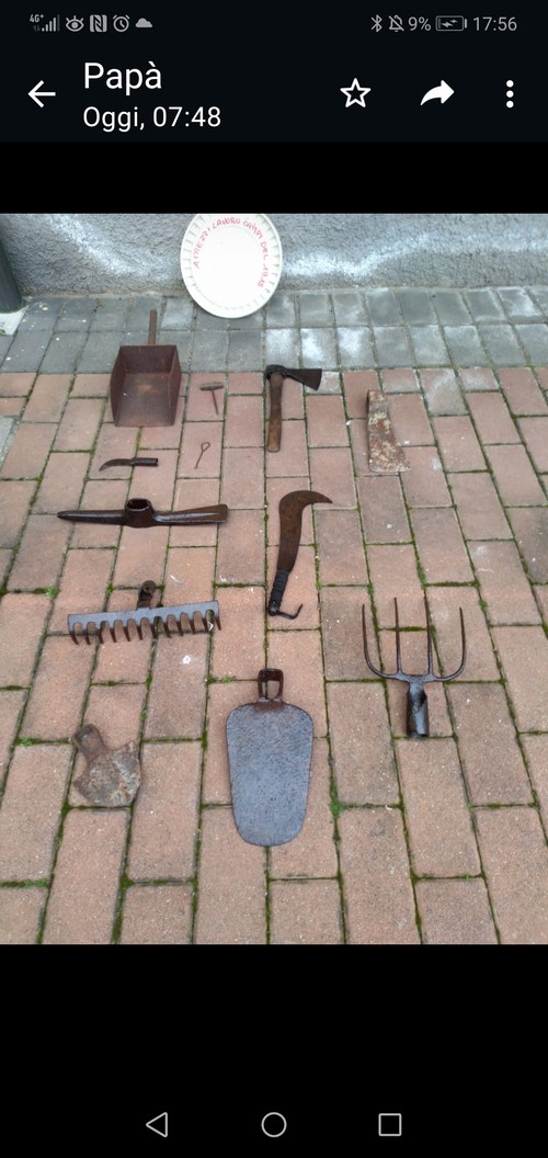 ATREZZI DA giardino e orto del 1800 