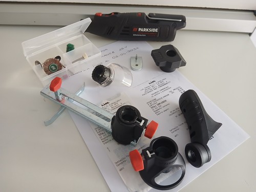 Levigatrice a penna dremel parkside 