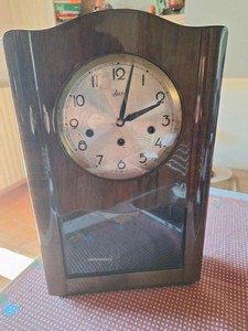 Orologio a pendolo e strumenti meteo anni '50