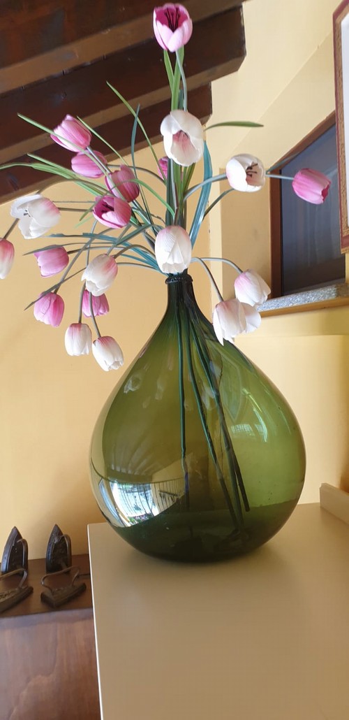 bottiglie grosse in vetro