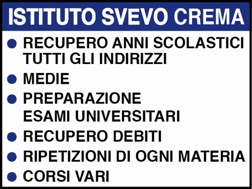 ISTITUTO SVEVO - CREMA