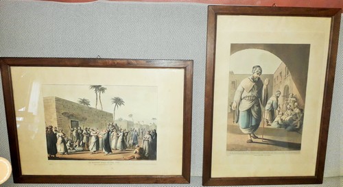 Luigi Mayer (1755�1803) n� 2 incisioni acquatinta 