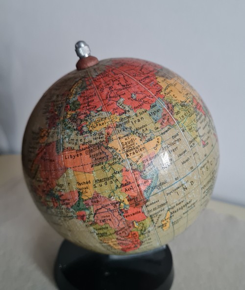 Globo Terrestre Tedesco R�ths DDR 1964  piccolo ma