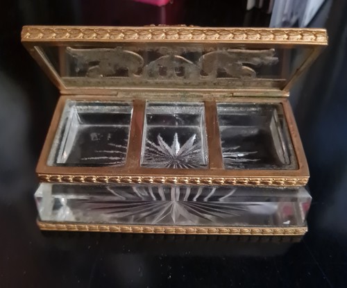  Antico  cofanetto  da scrivania   stile Impero  p