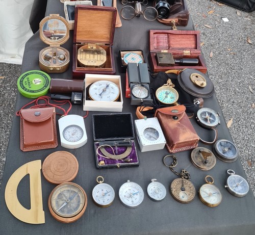 Bussole vintage  mini collezione di dimensioni e m